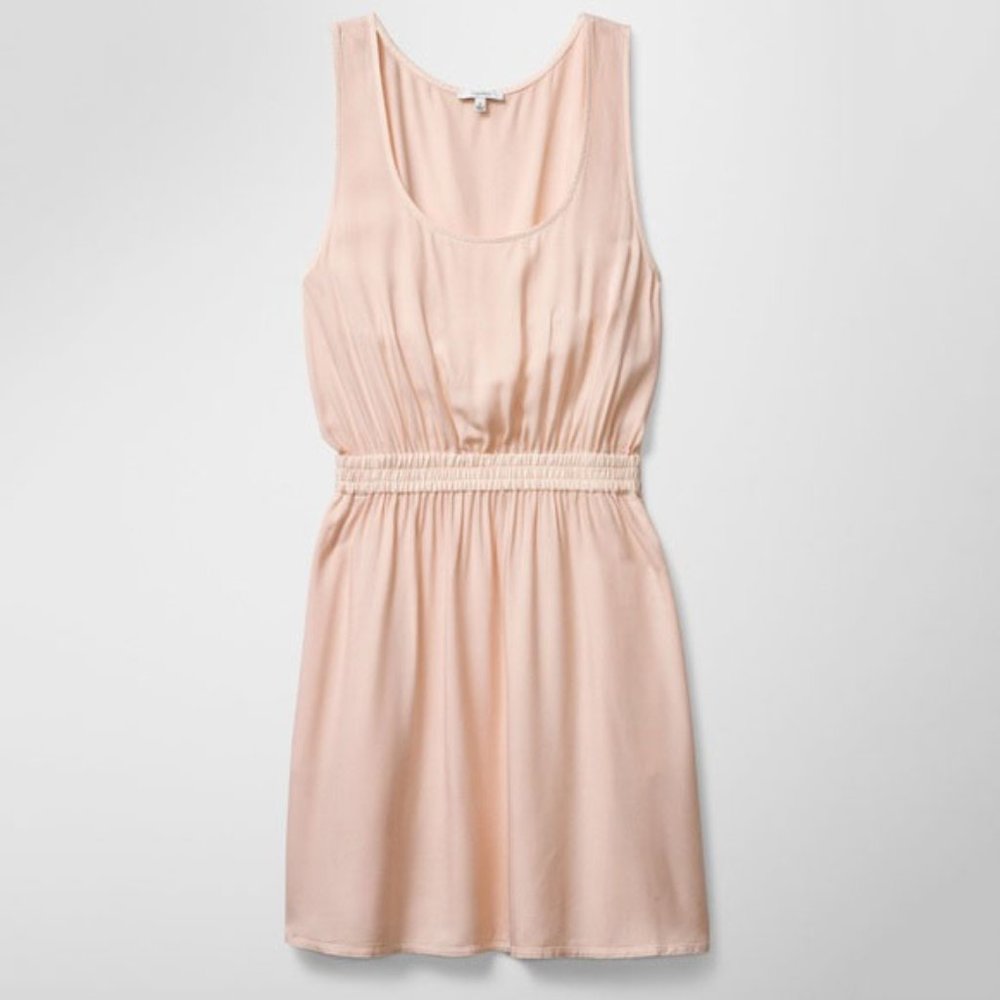 Aritzia Talula Roppongi Dress Blush Pink